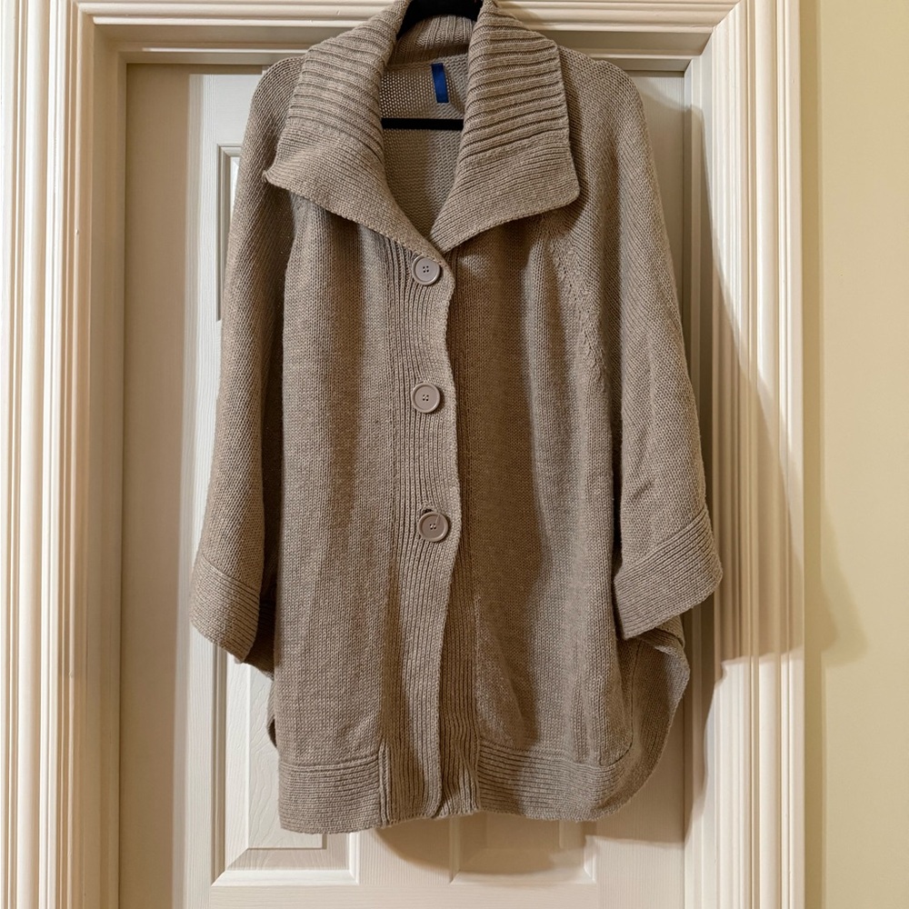 Falls Creek Cape like Cardigan Sweater